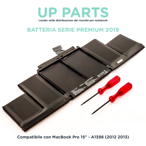 Batteria notebook APPLE A1398, A1417, ME665LL/A, 