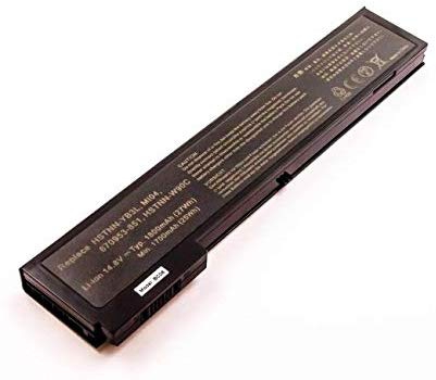 Battery HP EliteBook 2170p, Li-ion, 14,8V, 1800mAh, 26,6Wh, black