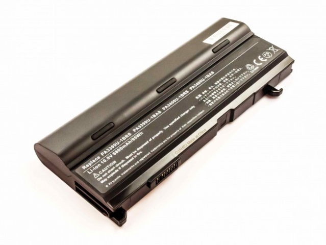 Batteria compatibile TOSHIBA Satellite  A80, A100, A105, Li-ion, 10,8V, 8800mAh, 95,0Wh, black