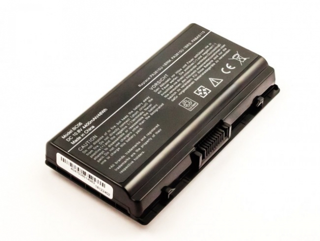 Batteria compatibile TOSHIBA Satellite L40-17H, Li-ion, 10,8V, 4400mAh, 47,5Wh, black