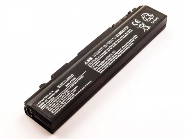 Batteria compatibile TOSHIBA Tecra M2, Li-ion, 10,8V, 5200mAh, 56,2Wh, black