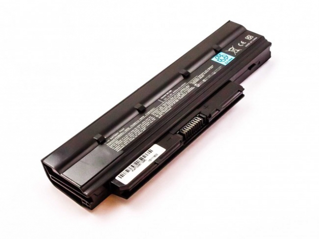 Batteria compatibile TOSHIBA Mini NB500, Li-ion, 10,8V, 4400mAh, 47,5Wh, black