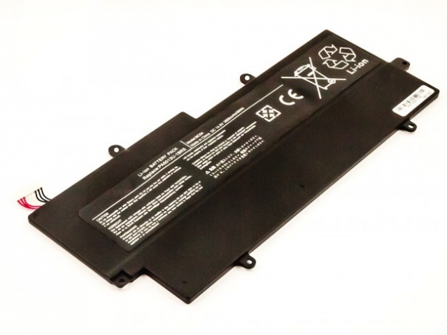 Batteria compatibile TOSHIBA Portege Z830 Ultrabook, Li-Polymer, 14,8V, 2600mAh, 38,5Wh, built-in, w/o tools