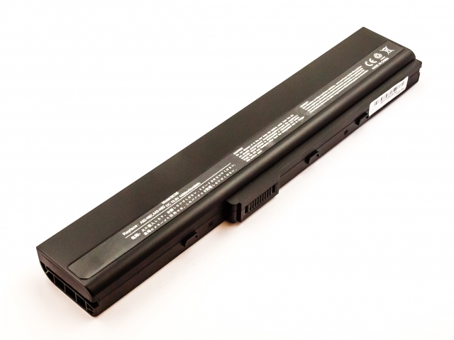 Batteria compatibile ASUS N82, A32-N82, Li-ion, 10,8V, 4400mAh, 47,5Wh, black