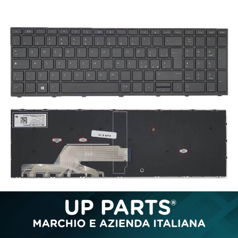 UP-KBH450G5 | Tastiera Italiana Tastiera per HP ProBook 450 G5 Series con Frame