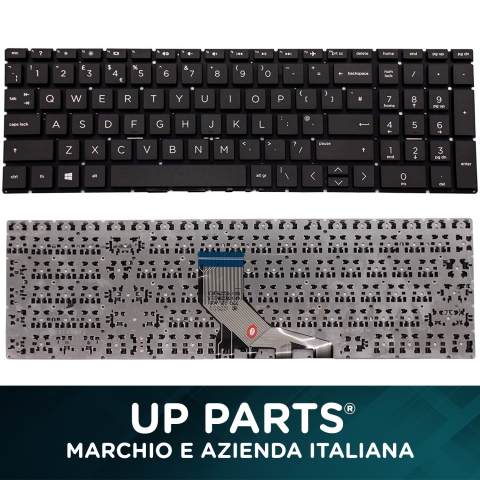 UP-KBH250G7 | UP PARTS Tastiera Italiana per HP  250 G7 Layout Italiano Senza frame