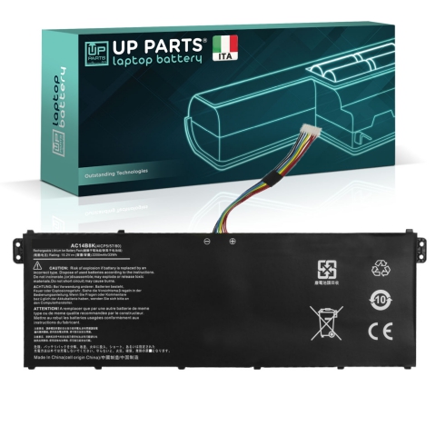UP-I-RSF314 | Batteria  AC14B8K (4ICP5/57/80) Li-Polymer 3600 mAh, 15.2V 55 Wh black