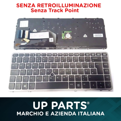 Tastiera Italiana HP EliteBook 840 G1,840 G2, 850 G1 No RETROILLUMINAZIONE No TrackPoint (Frame silver)