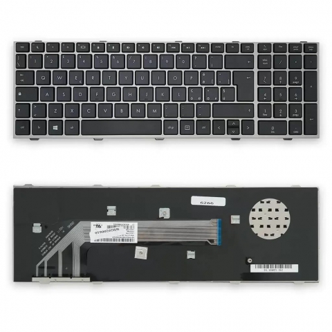 Tastiera per HP ProBook 4545S Serie con Frame Silver