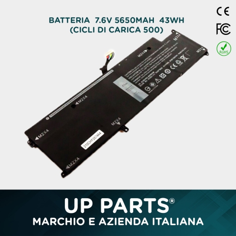 Batteria notebook DELL 0XCNR3, 4H34M, G7X14, 