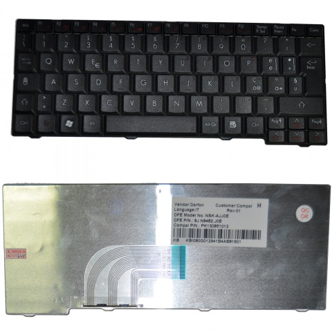 Tastiera Notebook ACER ASPIRE ONE 531 ASPIRE ONE A110 ASPIRE ONE A150 ASPIRE ONE A150L Black