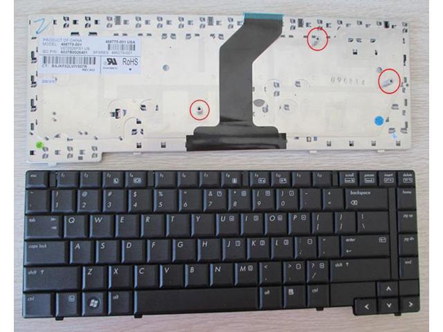 Tastiera Notebook Tastiera HP Compaq 6530b 468775-061 BLACK