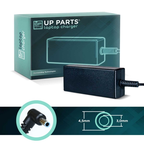 Alimentatore 65W AC Adapter Comp ASUS 19V 3,42A connettore 3.0mm x 4.5mm