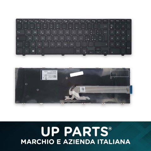 UP PARTS Tastiere notebook Dell Inspiron 15 3000 Black
