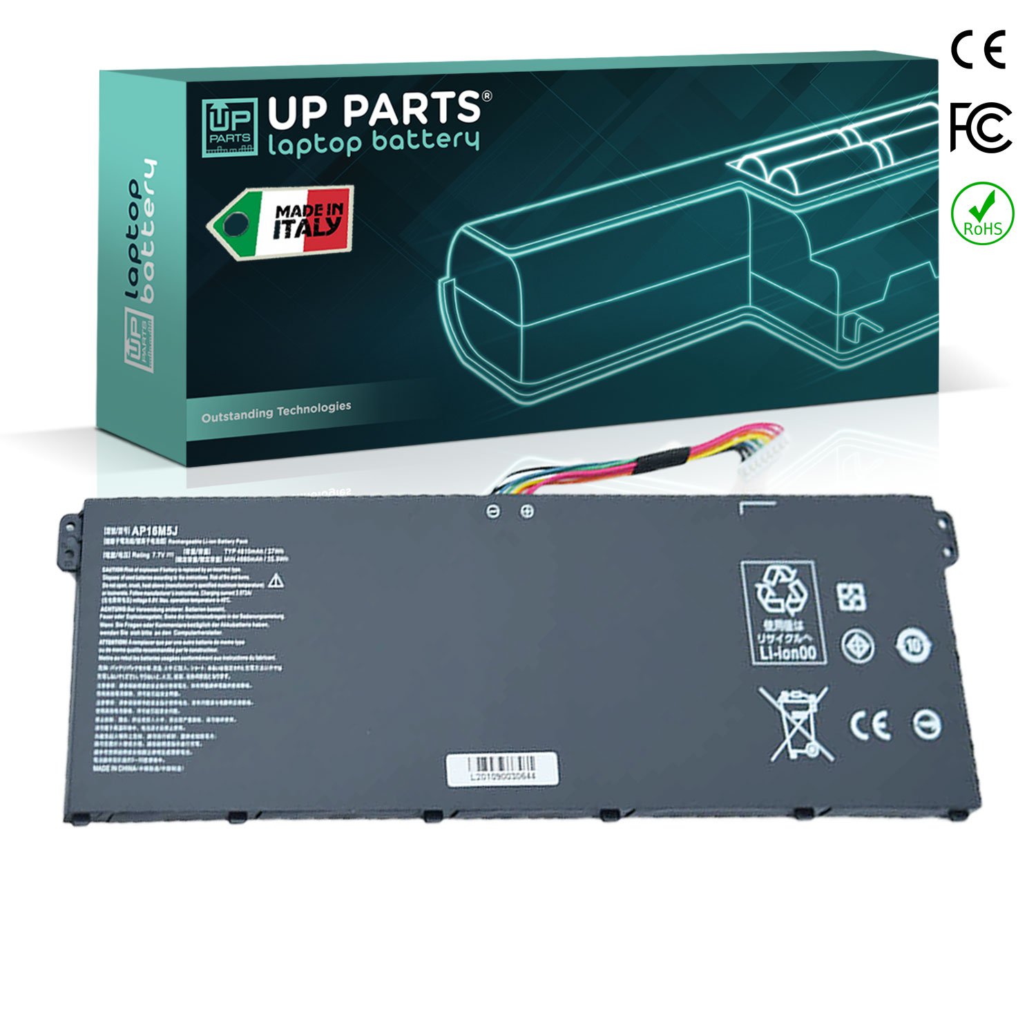 Batteria 37Wh per Acer Aspire 3 A315-21 Serie – 7.7V / 4810mAh